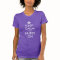 Keep calm and nurse on t-shirt for women