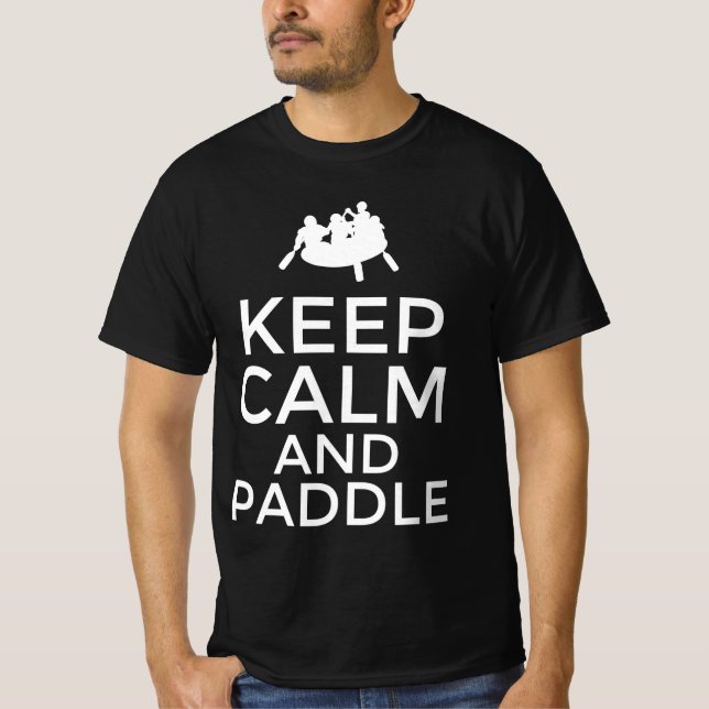 Keep calm and paddle T-Shirt (Front)
