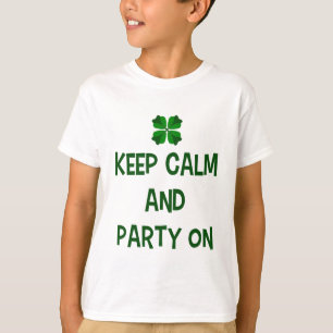 Keep Calm And Party On T-Shirt