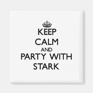 Keep calm and Party with Stark Magnet
