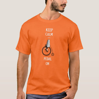 Keep Calm and Pedal On T-Shirt