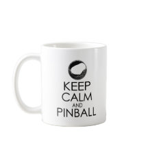Keep Calm and Pinball Mug