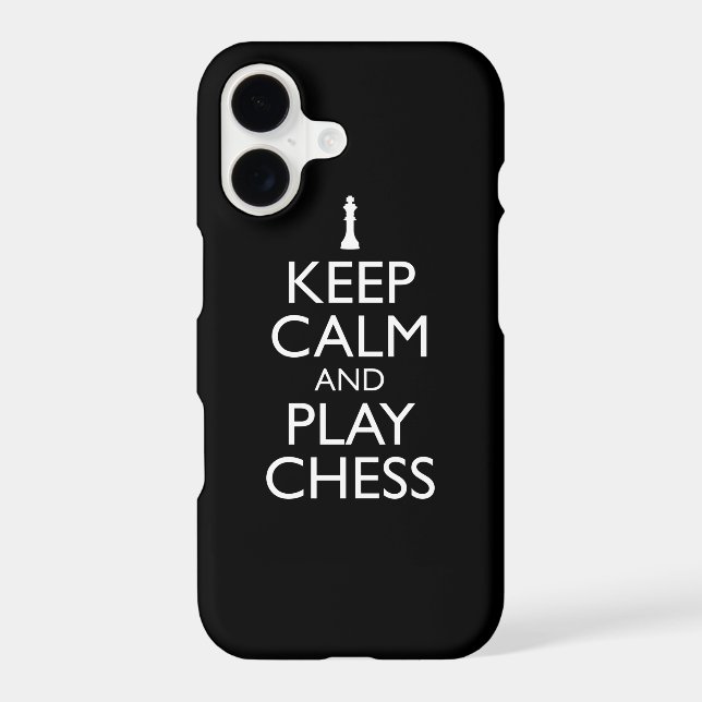 Keep Calm And Play Chess (Back)