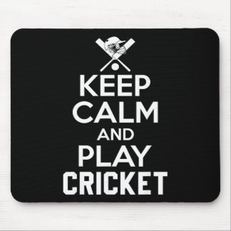 Keep Calm And Play Cricket 2 Mouse Pad