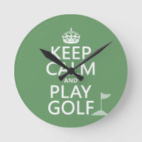Keep Calm and Play Golf - all colours
