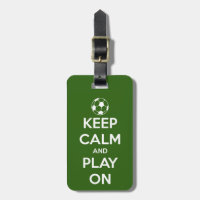 Keep Calm and Play On Green