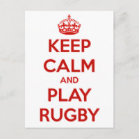 Keep Calm And Play Rugby
