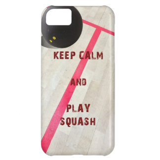 Keep Calm and Play Squash iPhone 5C Case