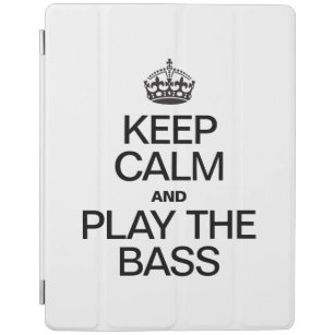 KEEP CALM AND PLAY THE BASS iPad SMART COVER