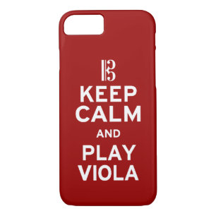 Keep Calm and Play Viola iPhone 8/7 Case