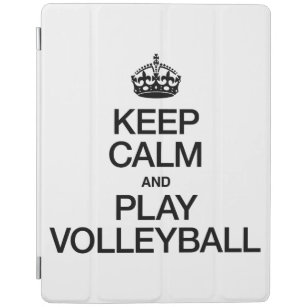 KEEP CALM AND PLAY VOLLEYBALL iPad SMART COVER