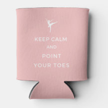 Keep Calm and Point your Toes - Pink