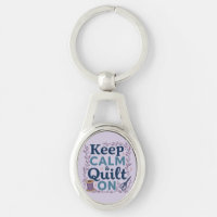 Keep Calm and Quilt On Vintage Sewing Lover Design