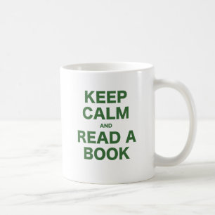 Keep Calm and Read a Book Coffee Mug