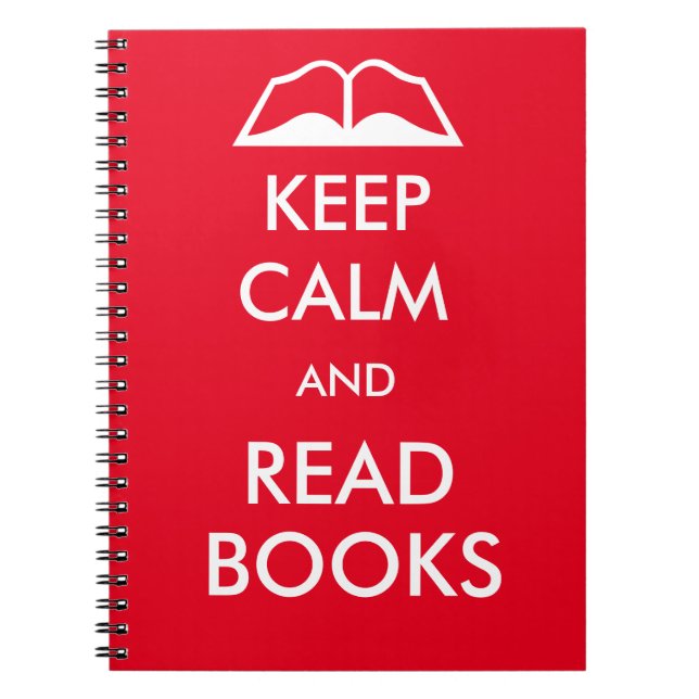 Keep calm and read books (Front)