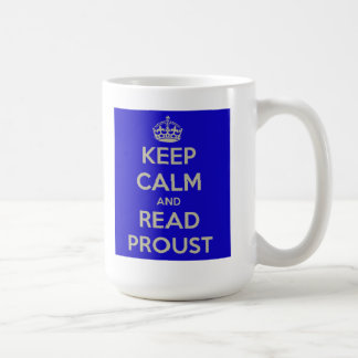 Keep Calm and Read Proust Mug
