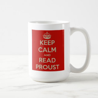 Keep Calm and Read Proust Mug