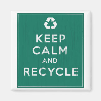 Keep Calm and Recycle Magnet
