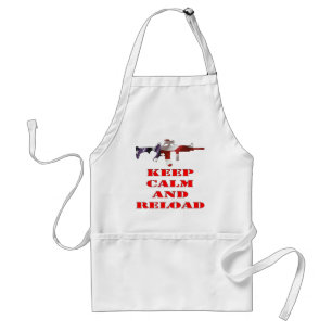 Keep Calm And Reload Standard Apron
