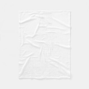 Keep Calm And Resist Fascism Anti-trump Tee Fleece Blanket