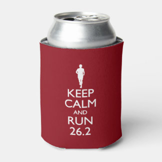 Keep Calm and Run 26.2 Can Cooler