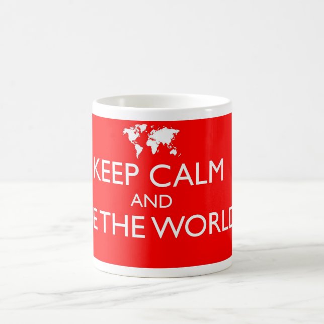 Keep Calm and See the World Mug (Center)