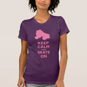Keep Calm and Skate On T-Shirt