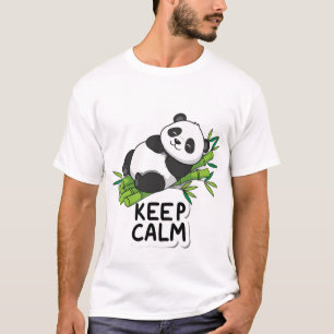 Keep calm and sleep like a panda  T-Shirt