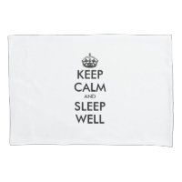 Keep calm and sleep well funny custom