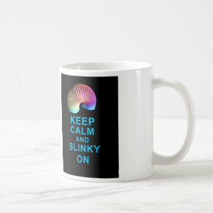 KEEP CALM AND SLINKY ON MUG BIRTHDAY CHRISTMAS