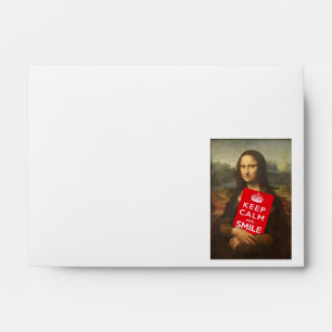 Keep Calm And Smile Envelopes