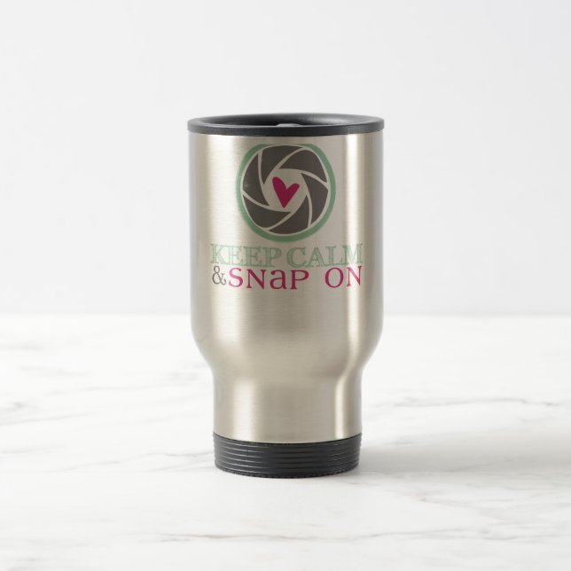 Keep Calm and Snap On Mug (Center)