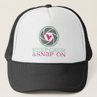 Keep Calm and Snap On Trucker Hat