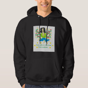 Keep Calm And Stay Away From Problems Relaxed Fit Hoodie