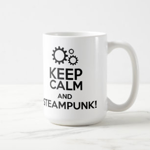 Keep Calm and Steampunk Coffee Mug