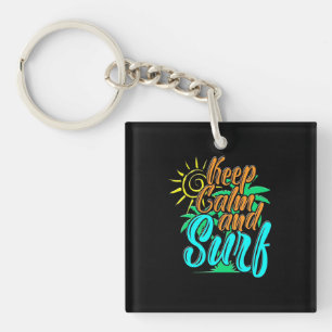 Keep Calm And Sulf Key Ring