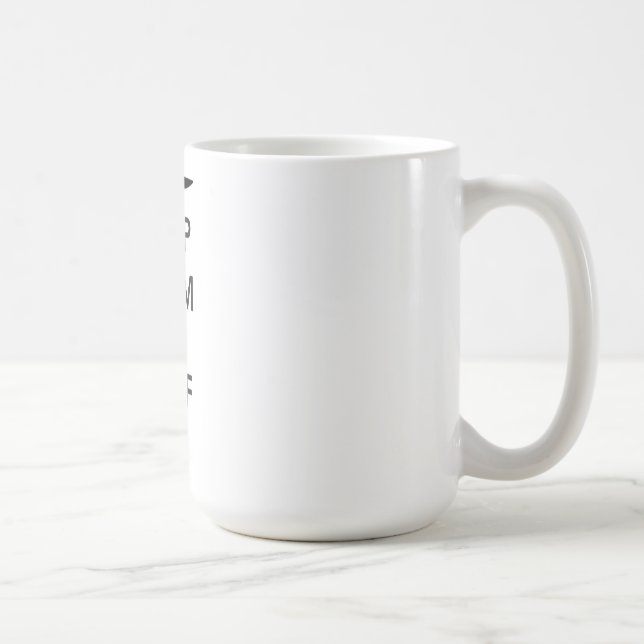 Keep Calm and Surf On Coffee Mug (Right)