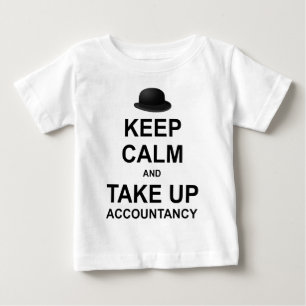 Keep Calm and Take up Accountancy Baby T-Shirt