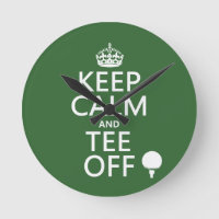Keep Calm and Tee Off - Golf presents, all