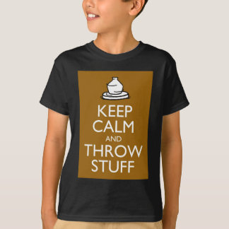Keep Calm and Throw Stuff T-Shirt