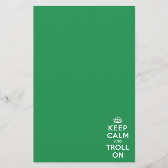 Keep Calm and Troll On (Front)