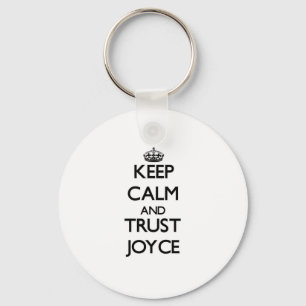 Keep calm and Trust Joyce Key Ring