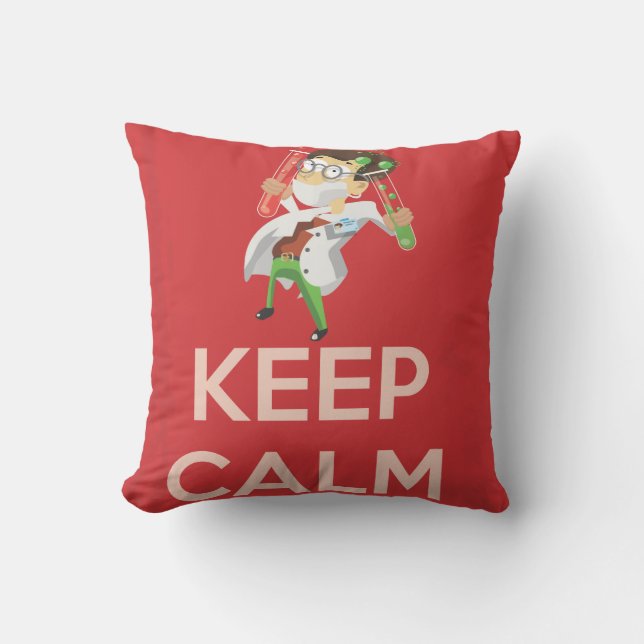 Keep Calm and Trust Science Cushion (Front)