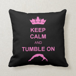 Keep Calm and Tumble Cushion