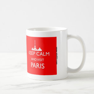 Keep Calm and Visit Paris Mug