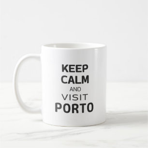 Keep calm and visit Porto Coffee Mug