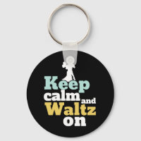 Keep Calm and Waltz On Funny Ballroom Dancing