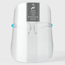 Keep Calm and Wash Your Hands Grey