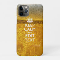 Keep Calm And Your Text for some Cold Beer