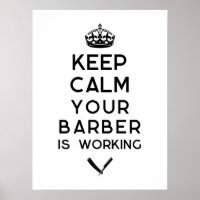 Keep calm barber